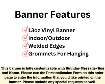 Cocomelon Personalized Birthday Banner